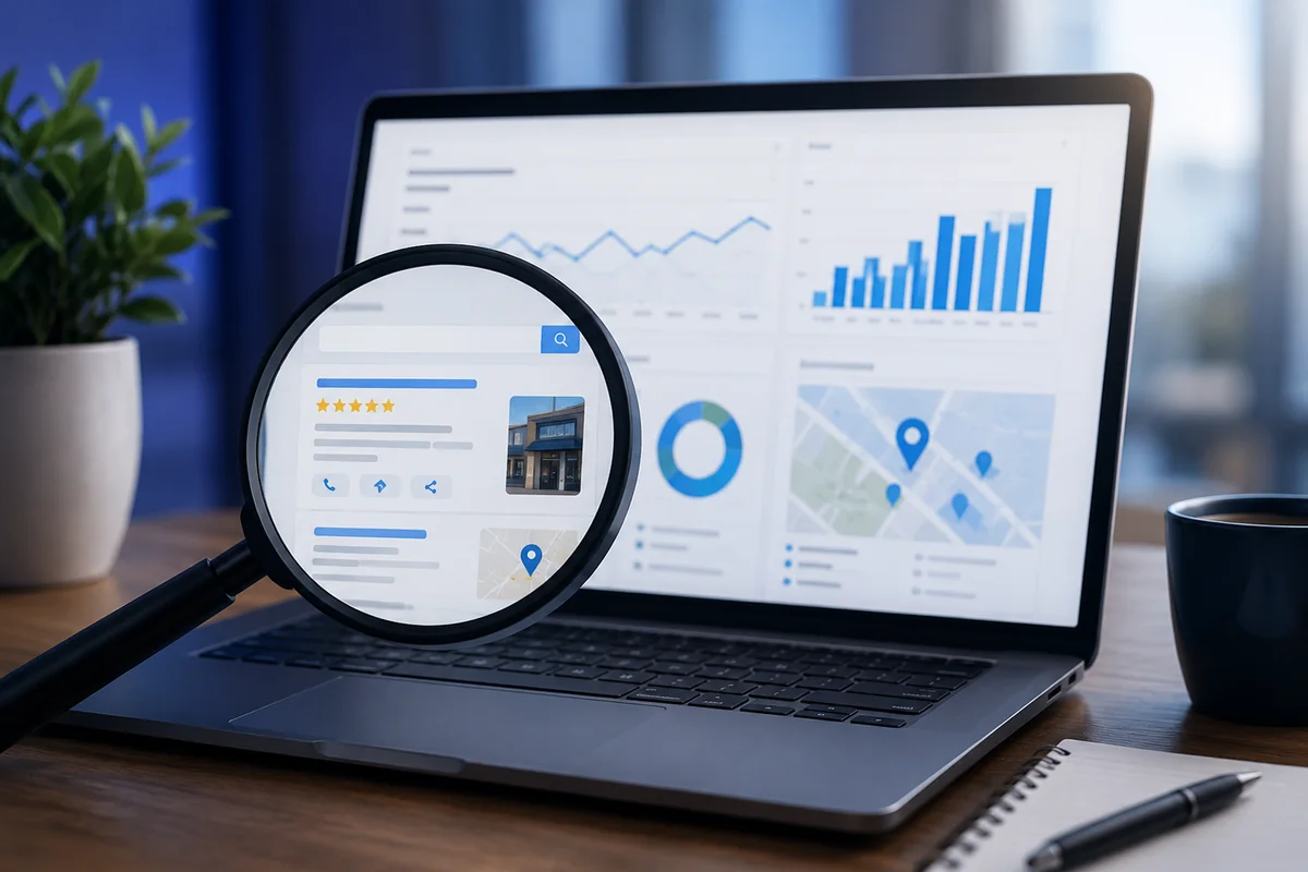 Search visibility and local SEO growth concept.